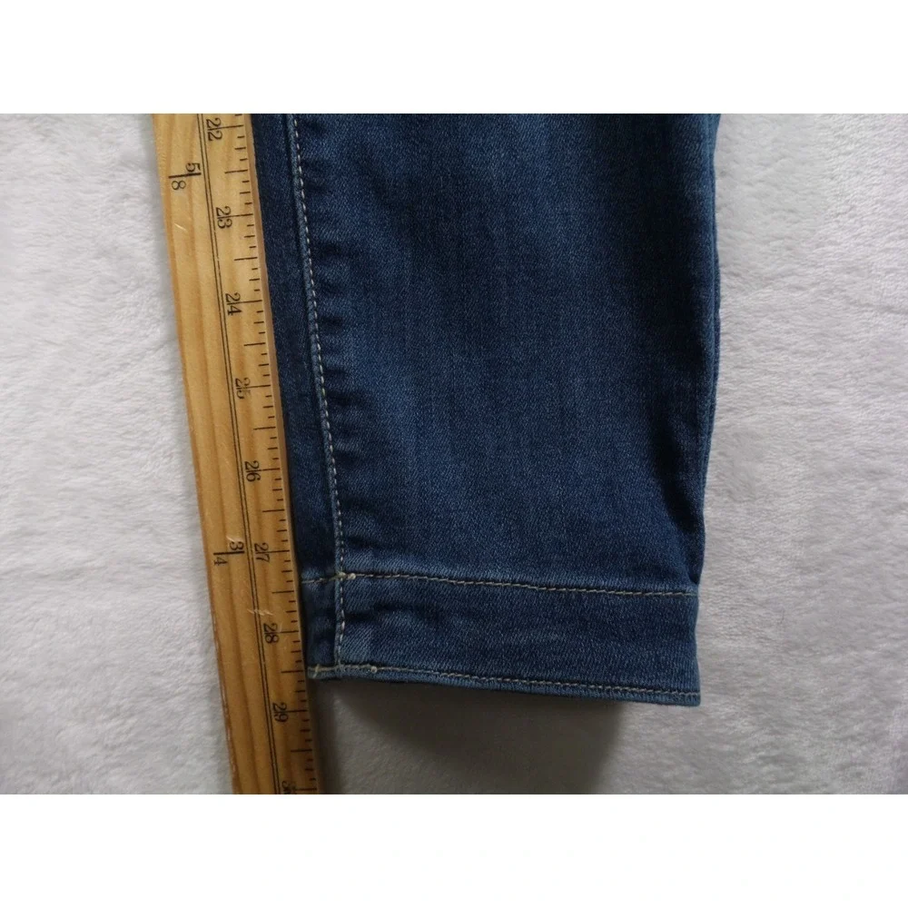 Judy Blue‎ Jeans Womens Size 11/30 Blue Denim Janette Camo Patch Skinny Fit